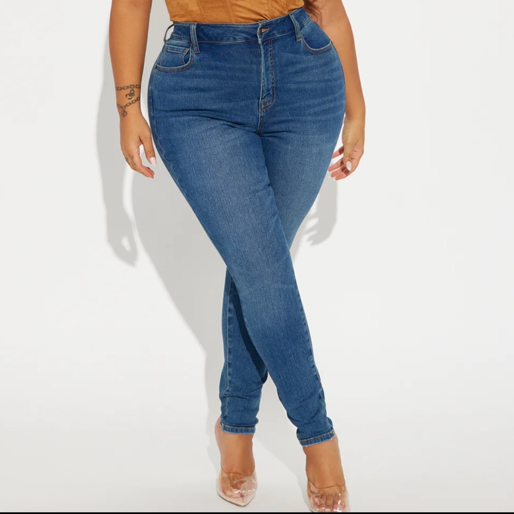 Classic Blue Women's Jeans Fashion Nova